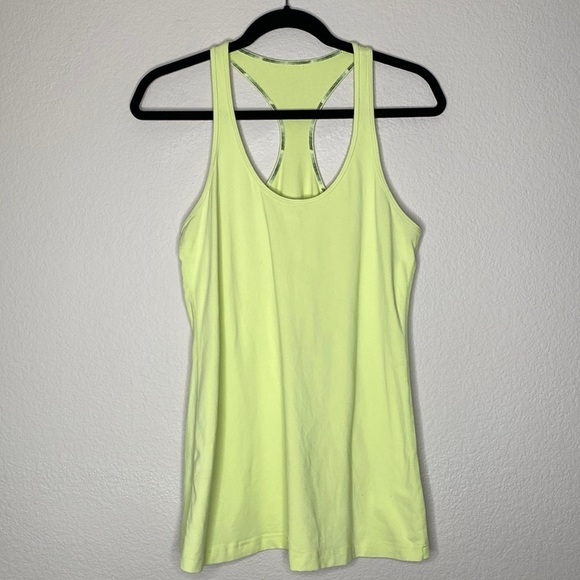 lululemon athletica Tops - Lululemon CRB lime green Sz 10 or 12 GUC wild lime